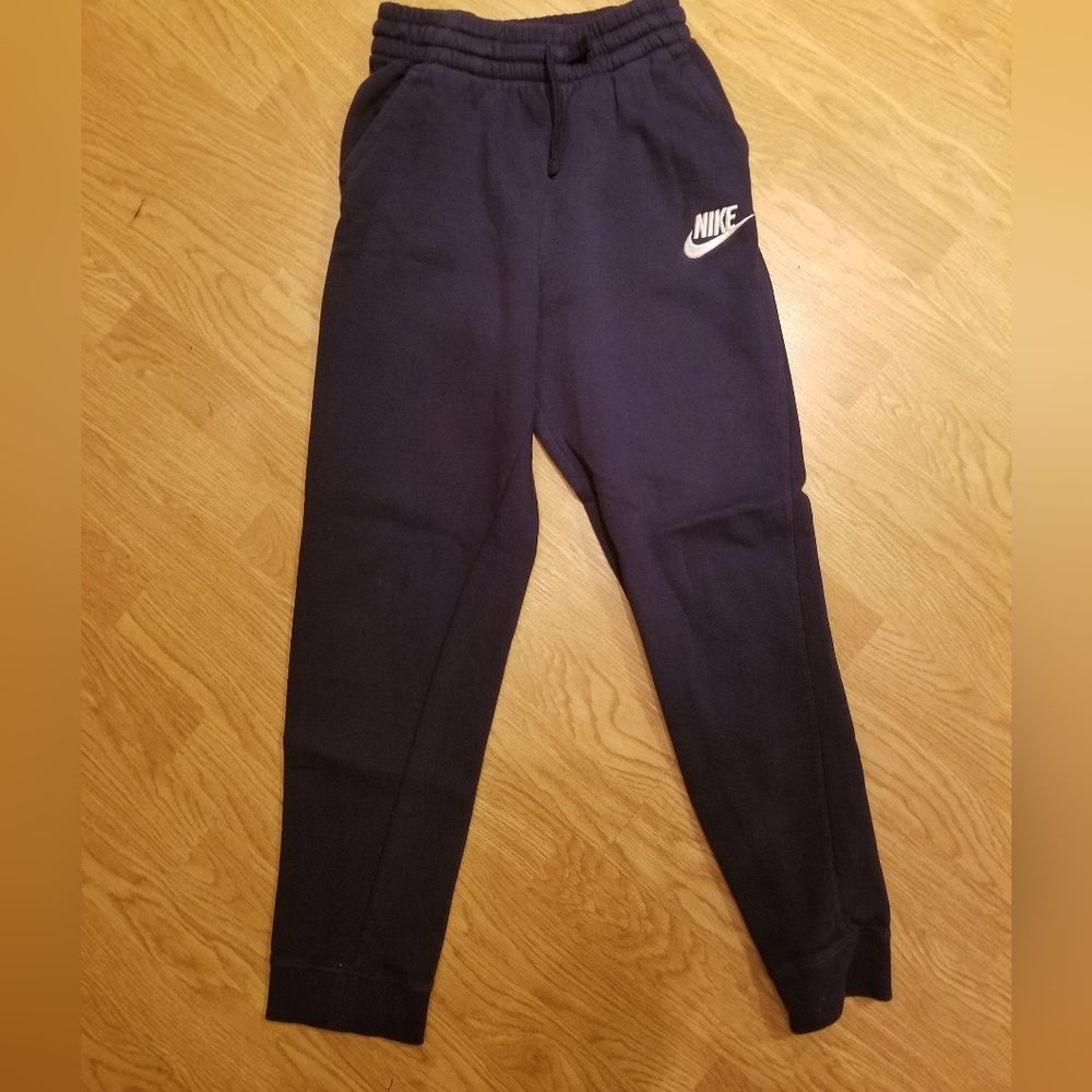 Nike Kids navy blue sweatpants